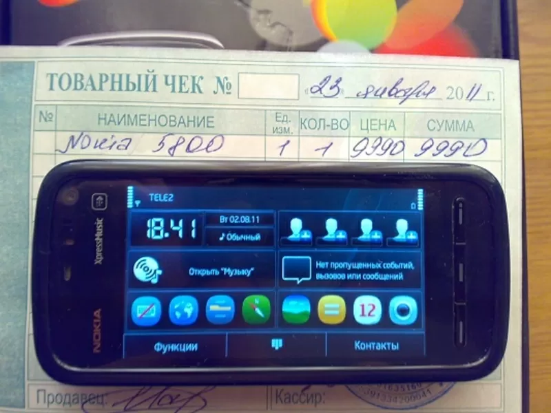 Продам смартфон Nokia 5800 XM в Калининграде  2