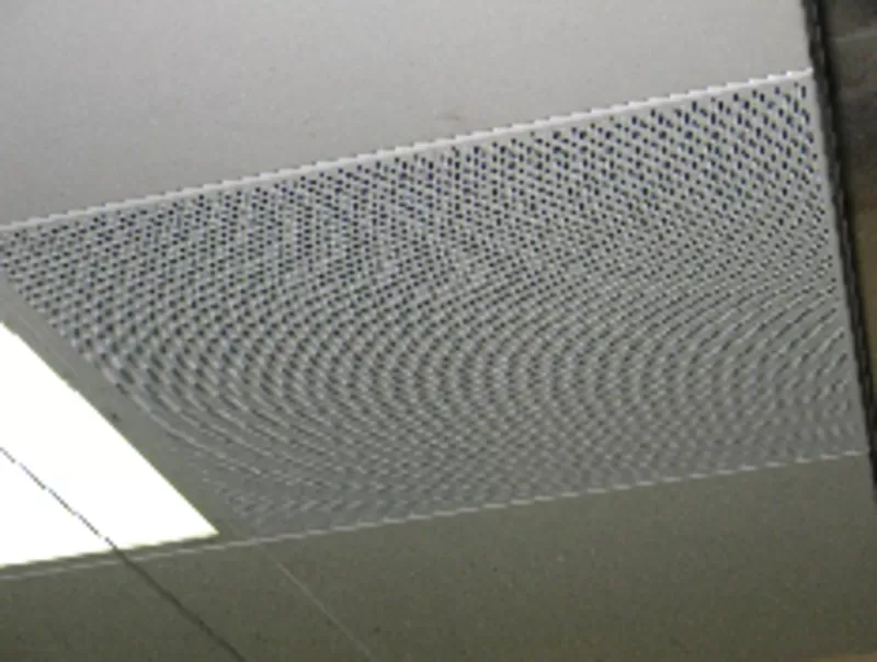 Звукопоглощающие потолки подвесные алюминиевые. 2