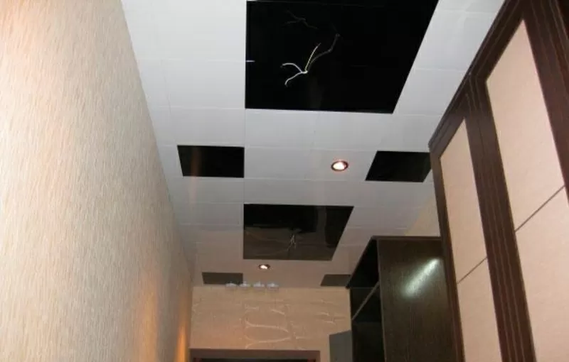 Потолки подвесные алюминиевые: кассета открытого и закрытого  типа